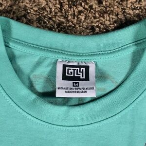 Kids Aqua Short Sleeve Tee